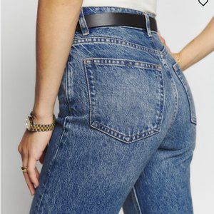 Cynthia High Rise Straight Cropped Jeans